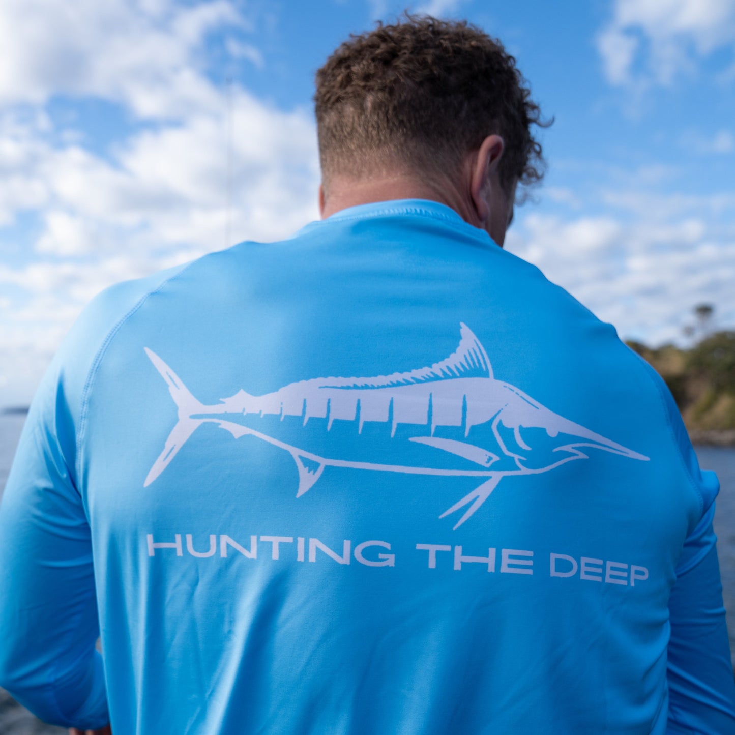 Long Sleeve Fishing Shirt 'Hunting the Deep'