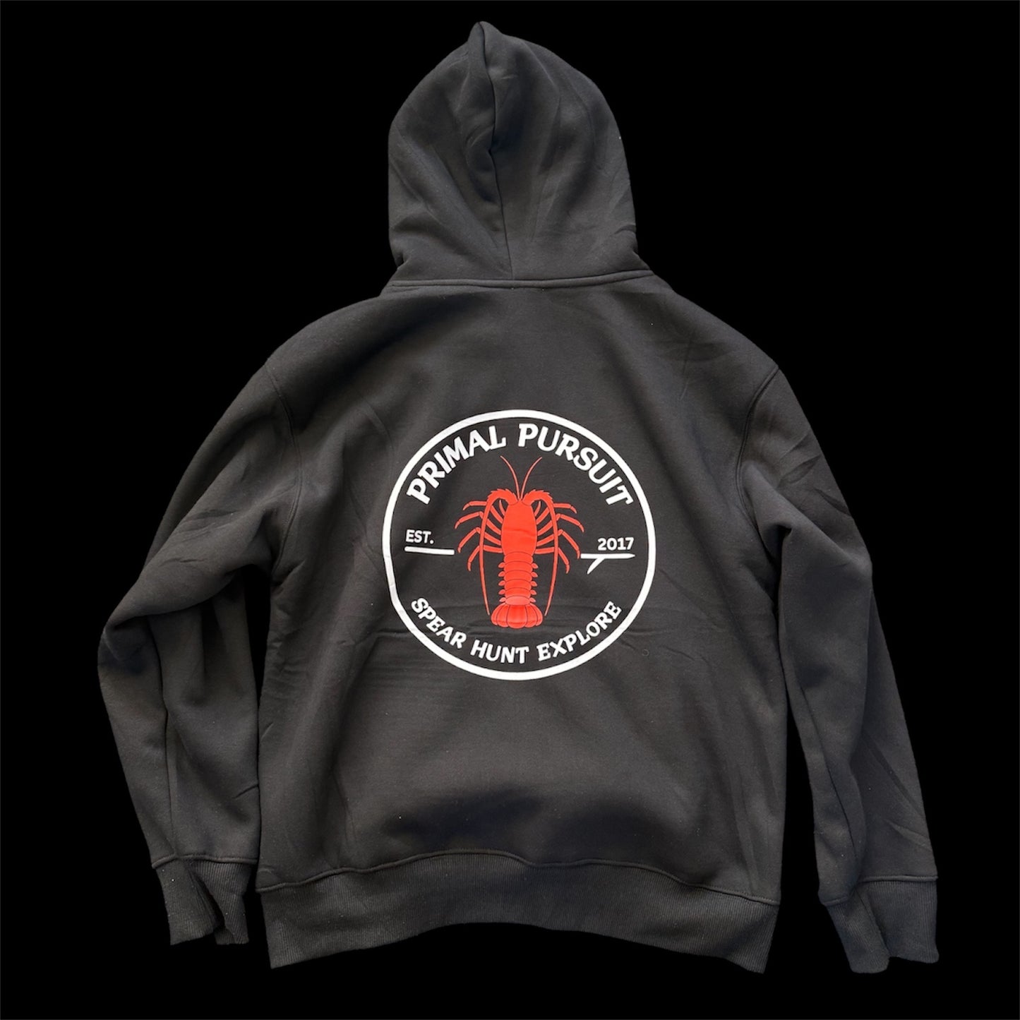 Crayfish Hoodie - 'Spear Hunt Explore'