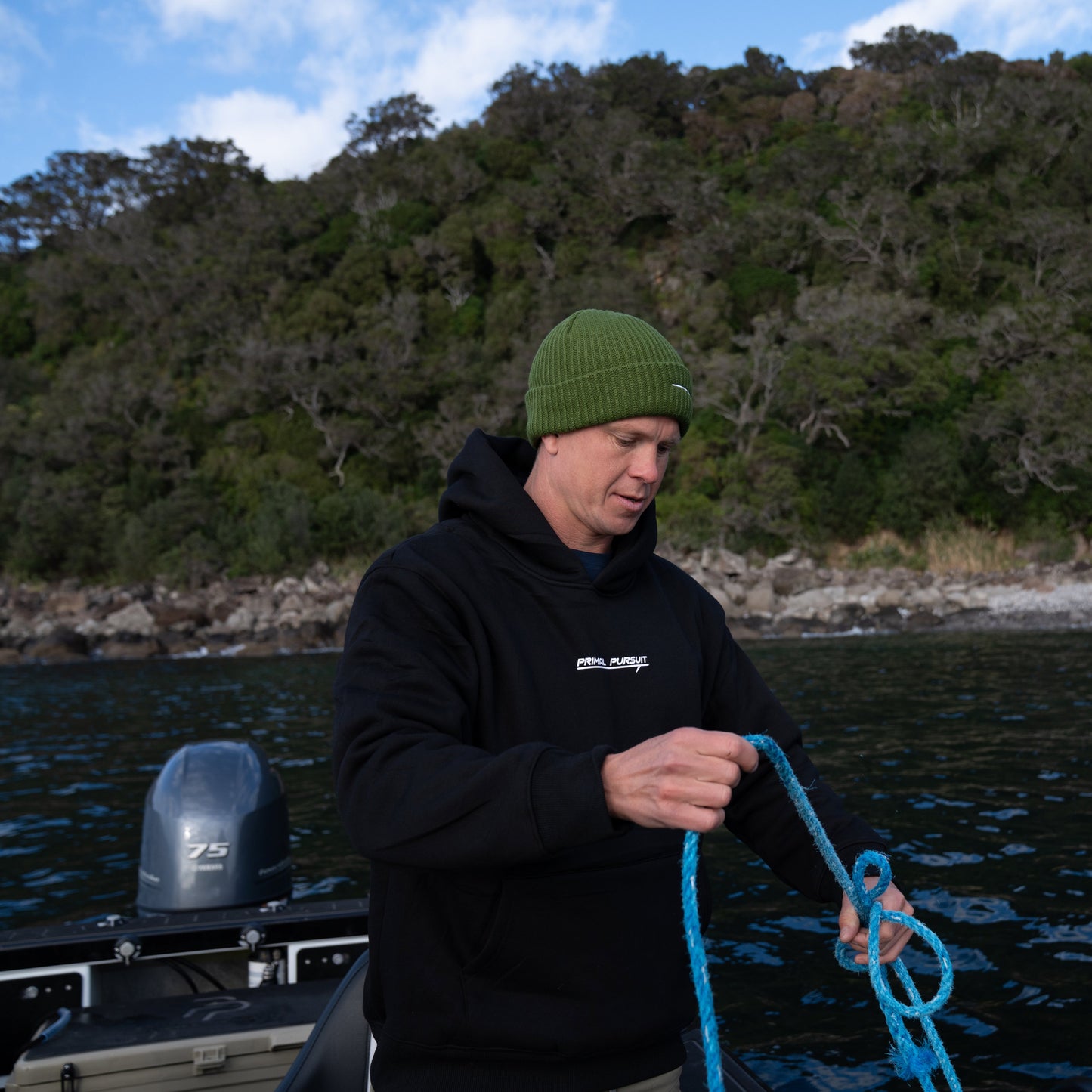 Spearfishing Hoodie -One Breath One Shot