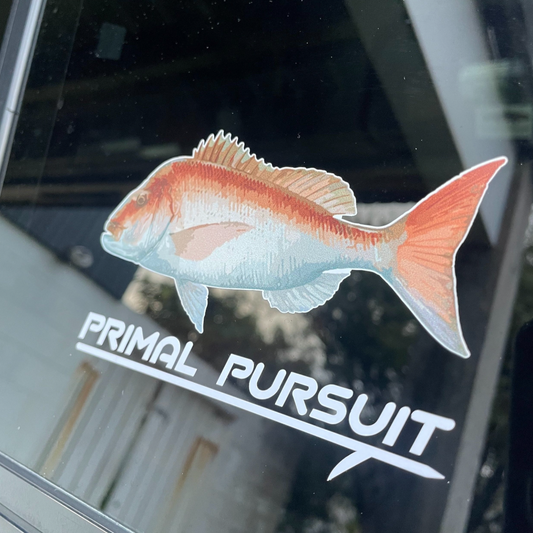 Snapper Transfer Sticker