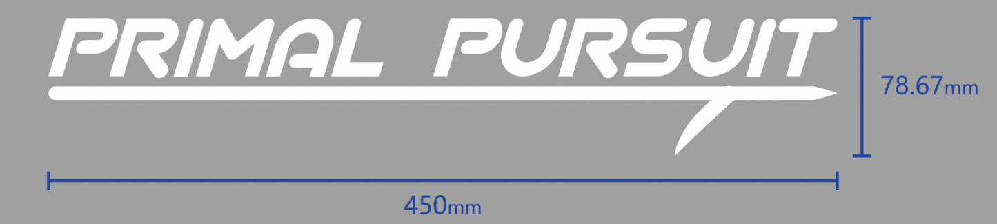 Vinyl Cut Sticker Large