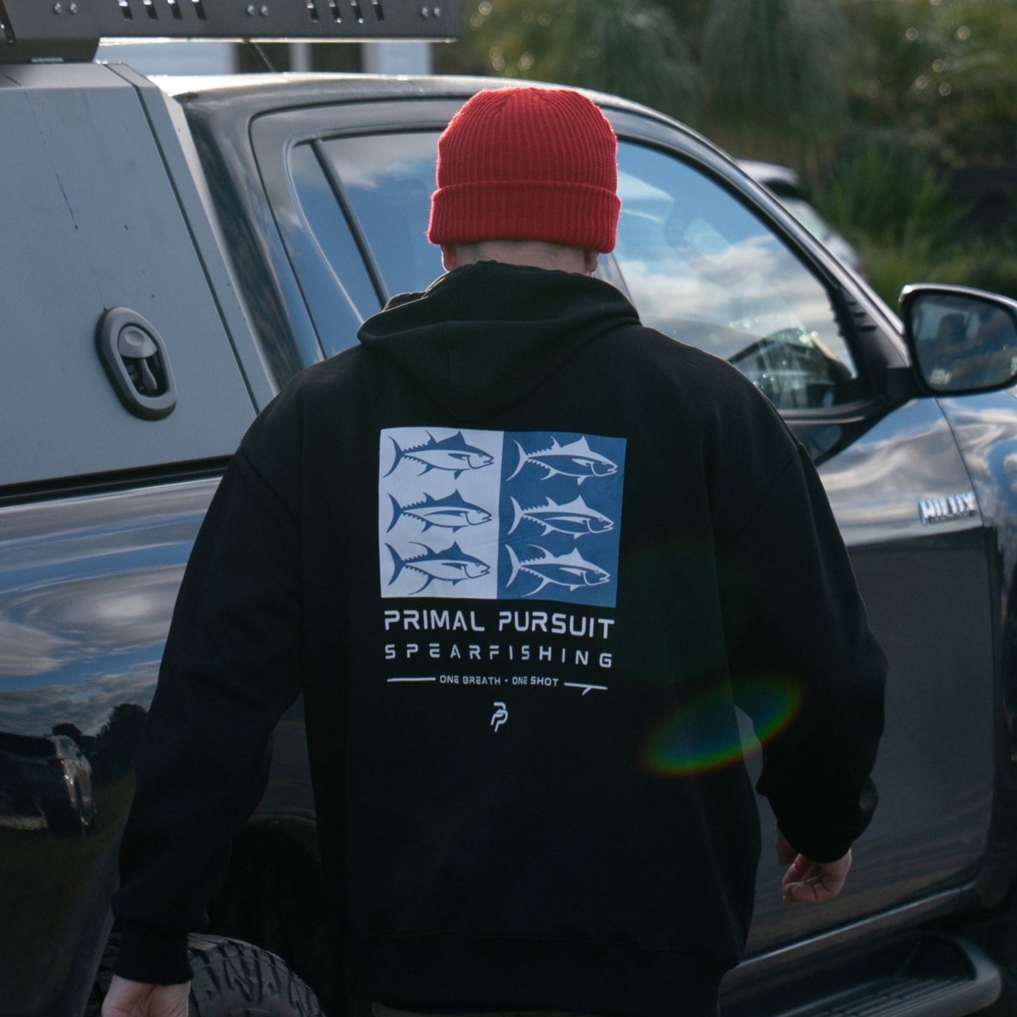 Spearfishing Hoodie -One Breath One Shot